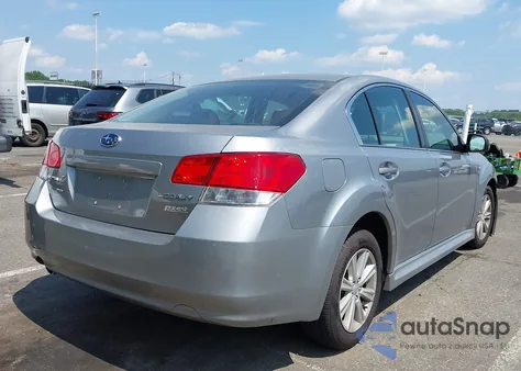 2011 Subaru Legacy 2.5I Premium from USA, damaged, VIN 4S3BMBG6XB3212196